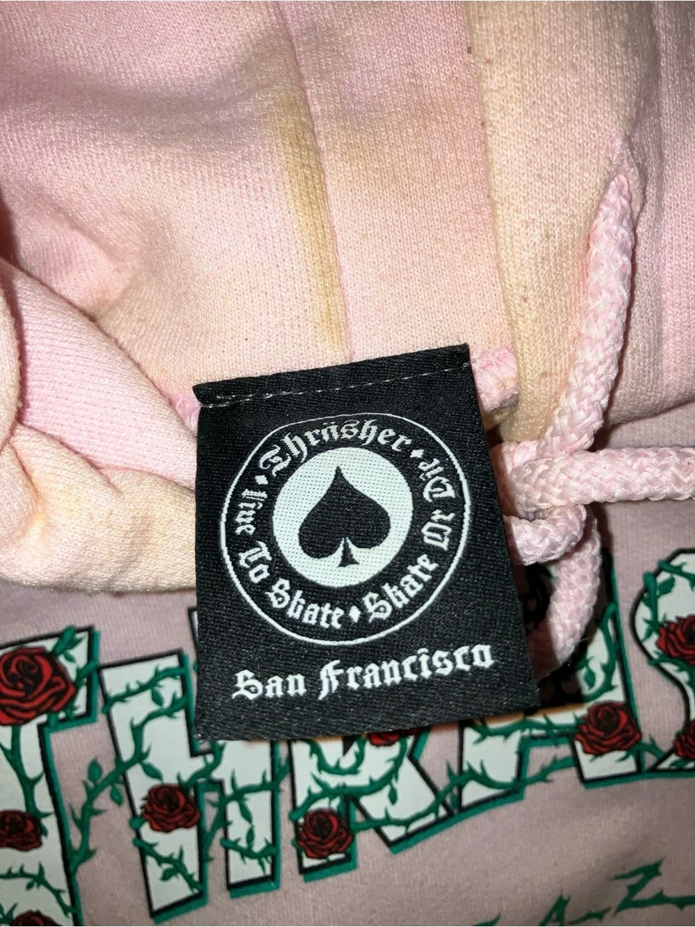 Crew or Scoop Neck (likely Hoodie)